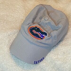 Florida Gators NCAA Baseball‎ Cap Hat Adjustable Gray Embroidered Logo